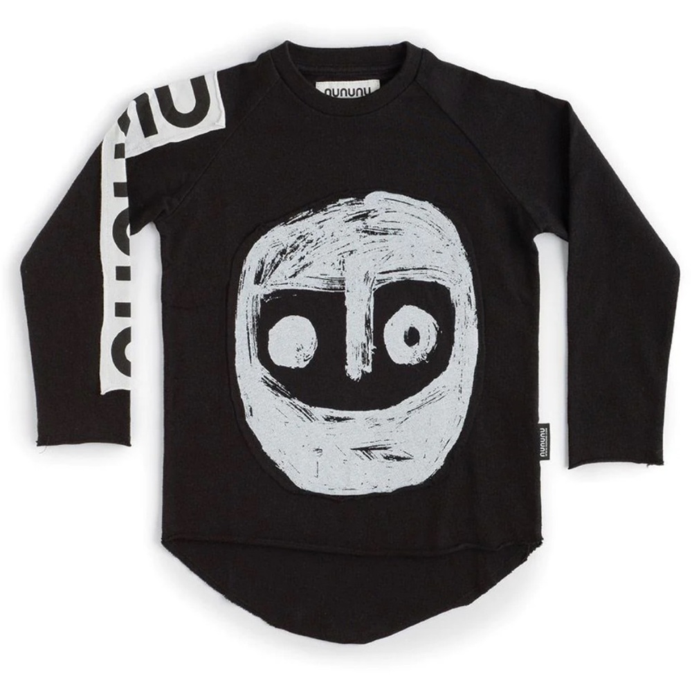 nununu Black and White THE WARRIOR SHIRT
